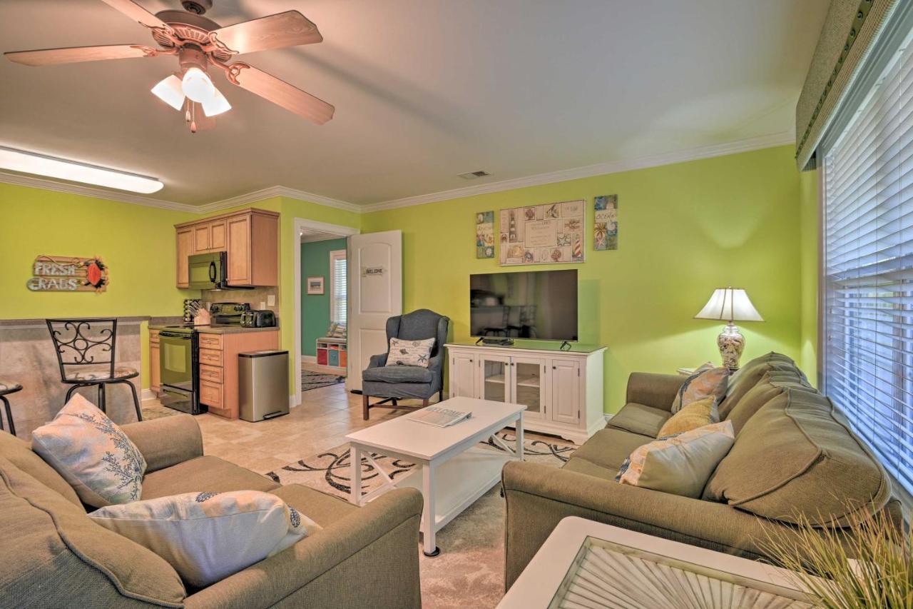Charming Bermuda Bay Hideaway With Game Room! Myrtle Beach Exterior photo