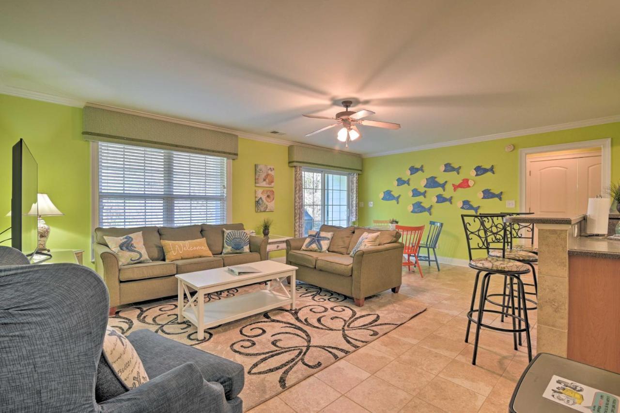 Charming Bermuda Bay Hideaway With Game Room! Myrtle Beach Exterior photo