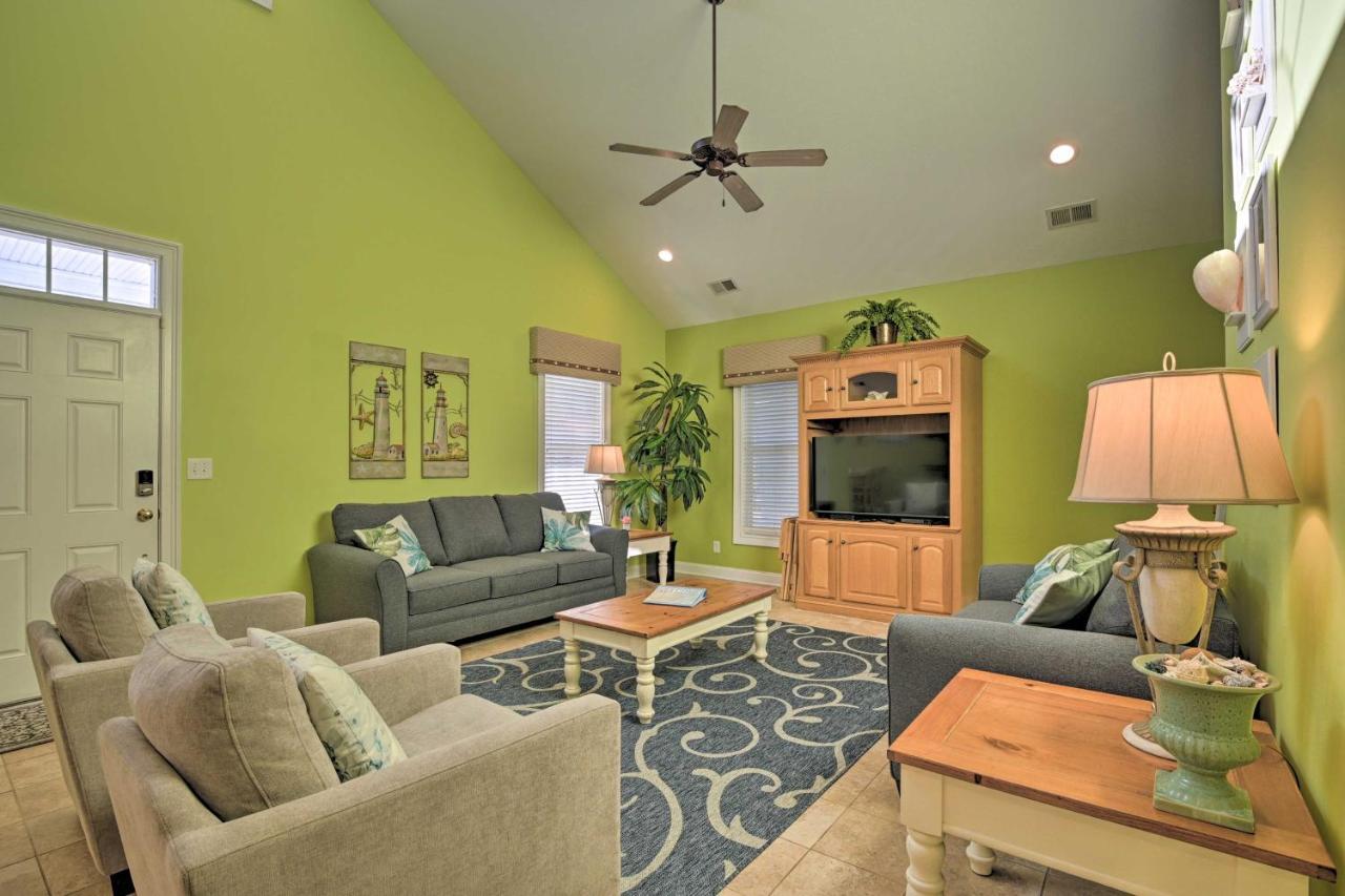 Charming Bermuda Bay Hideaway With Game Room! Myrtle Beach Exterior photo