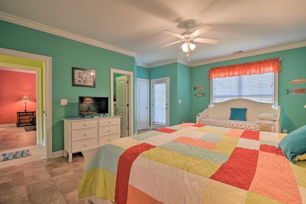Charming Bermuda Bay Hideaway With Game Room! Myrtle Beach Exterior photo